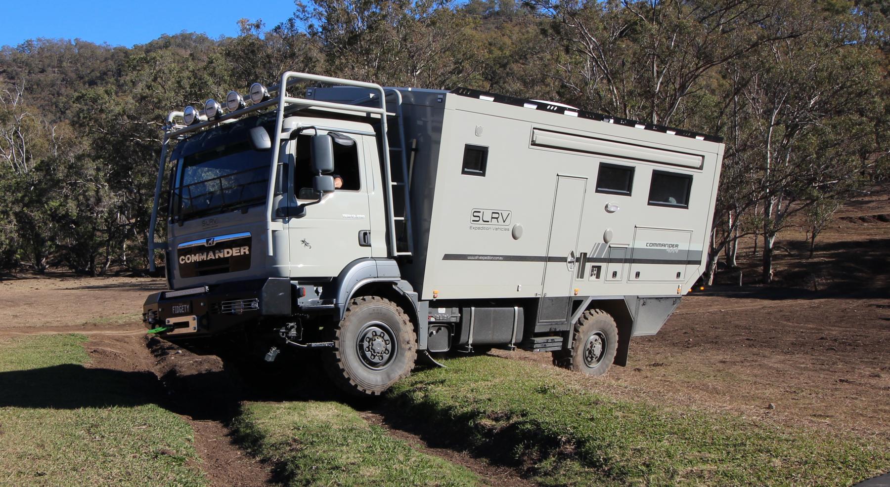 Commander 4x4 | Luxury 4x4 Motorhome | SLRV Expedition Vehicles