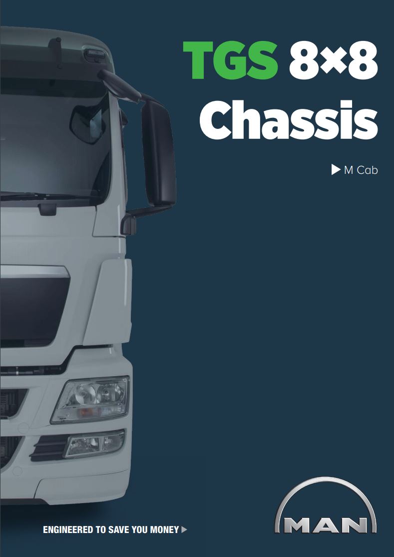 MAN TGS 8x8 Specifications